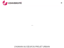 Tablet Screenshot of convercite.org